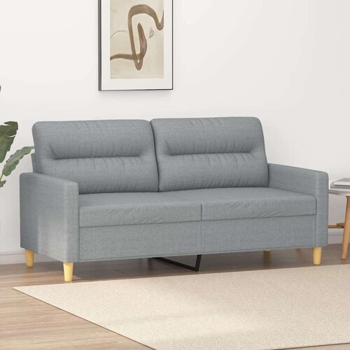  Dvosjed od tkanine svjetlosivi 140 cm Cijene