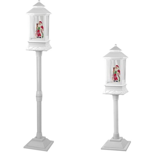  Božićna lampa s efektima - bijela Slike