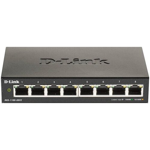 Switch DLINK 8-Port Gigabit Smart Managed V2 Slike