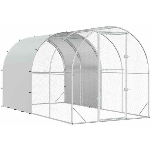  Koko&scaron;injac Srebrna 400 x 200 x 200 cm Pocinčani čelik - 400 x 200 x 200 cm Cijene