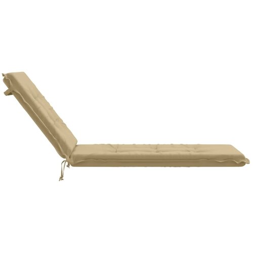  Jastučić za ležaljku GEMERT 100% poliester Bež 190 x 50 x 9 cm - Bež 190 x 50 x 9 cm Poliester Slike