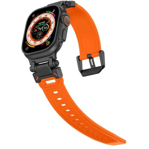 TECH-PROTECT DELTA PRO narukvica za APPLE WATCH 4 / 5 / 6 / 7 / 8 / 9 / SE / ULTRA 1/ 2 (42 / 44 / 45 / 49 MM) ORANGE/BLACK Cijene