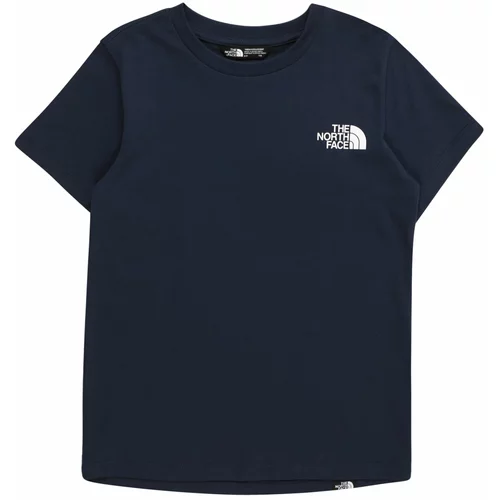 The North Face Tehnička sportska majica 'SIMPLE DOME' mornarsko plava / bijela