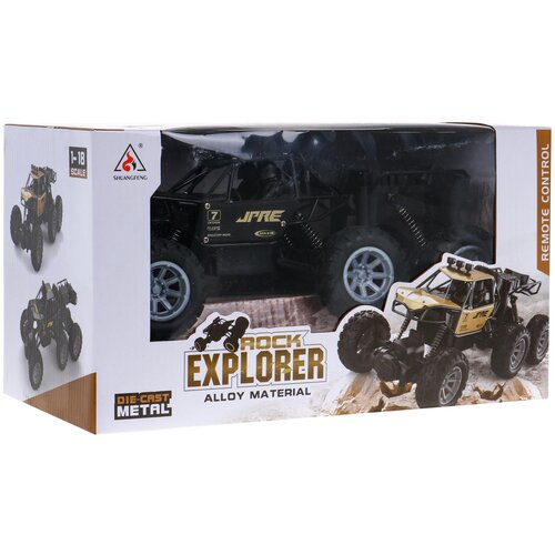  Buggy na daljinsko upravljanje ROCK EXPLORER - crni Slike