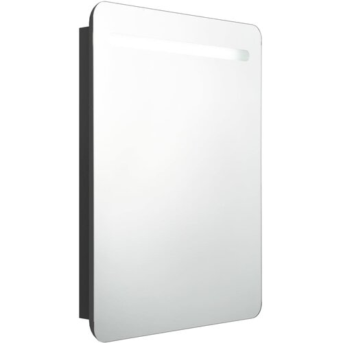 Maison Chic LED Kopalni&amp;scaron;ka omarica - Kopalni&amp;scaron;ki kabinet z ogledalom črna 60x11x80 cm, (21794760) Slike