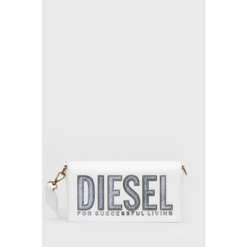 Diesel Kožna torba boja: bijela