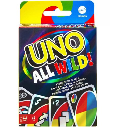Mattel Društvena igra UNO - All Wild! - Card Game Slike
