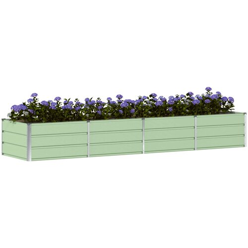 Sadilica Zelena 320 x 80 x 45 cm Čelik Slike
