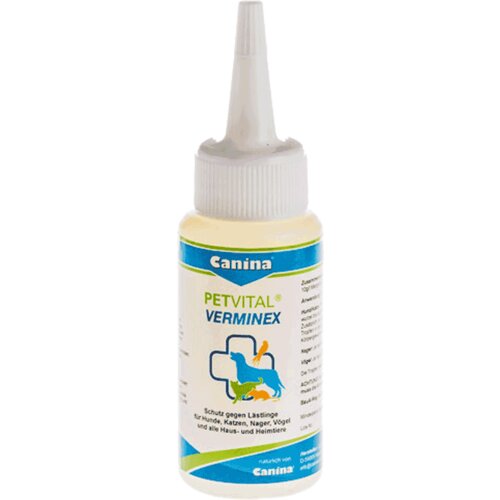 Canina Preparat protiv parazita Verminex, 50 ml Cene