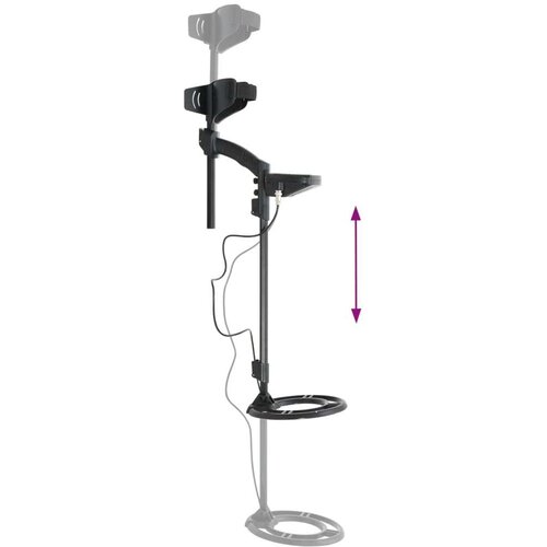 VidaXL Detektor metala sa samopode&amp;scaron;avanjem 18 cm dubina pretraživanja Slike