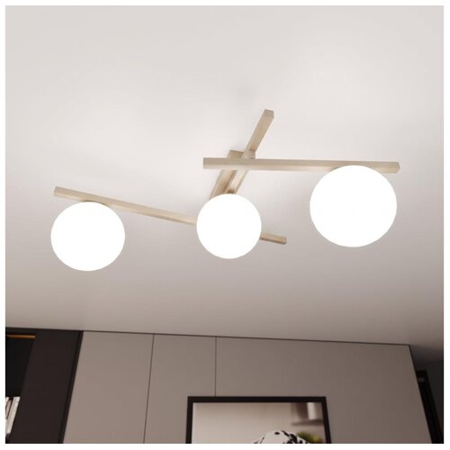  Plafonsko svetlo SMART 3xE14/10W/230V bež/belo Slike