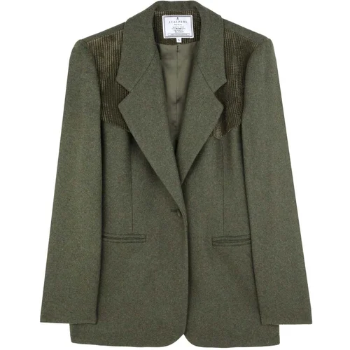 Scalpers Blazer 'Prince Yoke' zelena / kaki