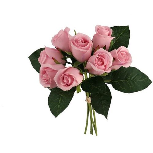  BUKET RUŽA 30CM ROZI PVC Cijene