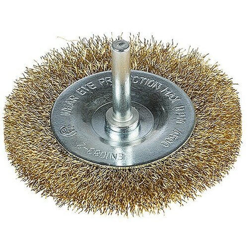 CRAFTOMAT Pločasta žičana četka (Namijenjeno za: Glava za bu&amp;scaron;ilicu, Promjer: 75 mm, Mjed) Slike