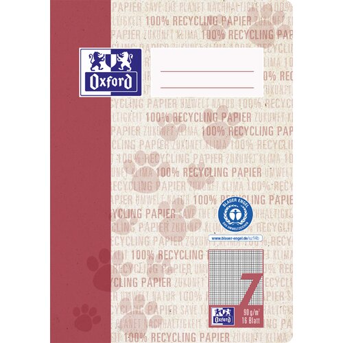 Oxford Učbenik reciklaža, DIN A5, 16 listov, linijo 7, (21654768) Cene