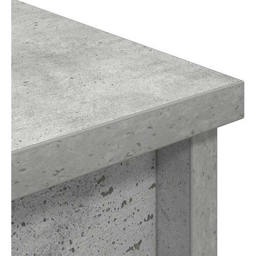VidaXL Visoka komoda siva betona 70x35x180 cm od konstruiranog drva Slike