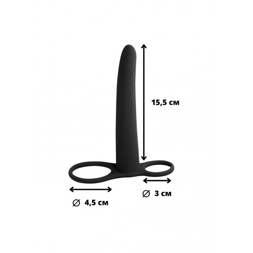 Lola games Strap-on Pure Passion Gimlet black Slike