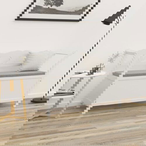 vidaXL Klop bela 107x45x75,5 cm trden les jelke Cene