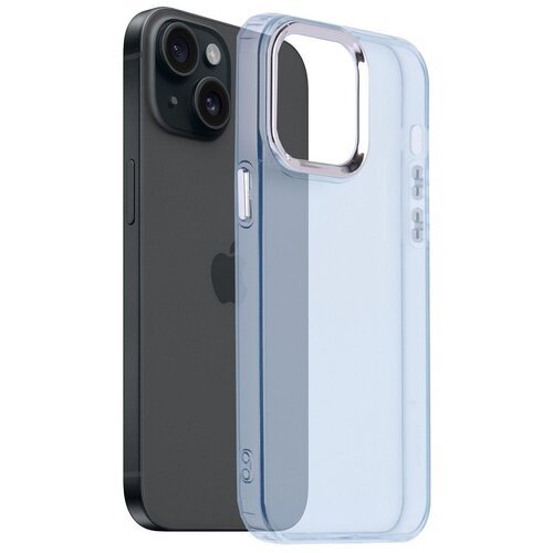  futrola pearl case za iphone 15 plus (6.7) svetlo plava Slike