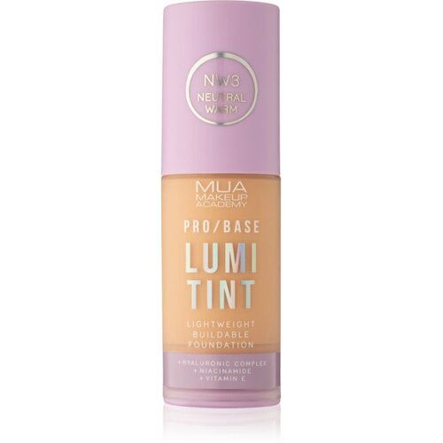 MUA Makeup Academy PRO/BASE Lumi Tint lahki tekoči puder odtenek NW3 30 ml Slike