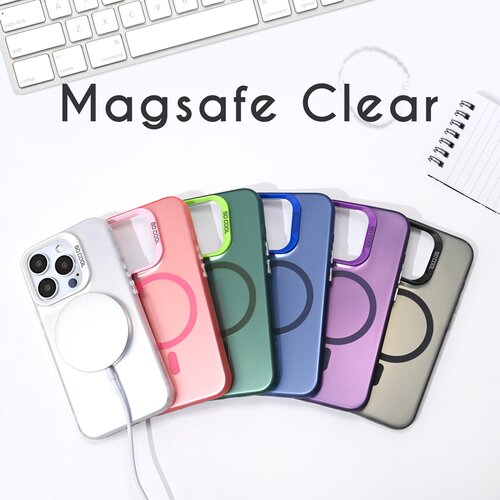  maska za mobilni telefon samsung galaxy S24 ultra clear, magsafe, srebrne boje Cene