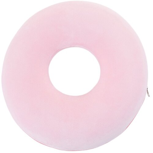 INF Okrogla spominska pena donut blazina z zračnim votlom in zadrgo Pink, (5000327032) Cene
