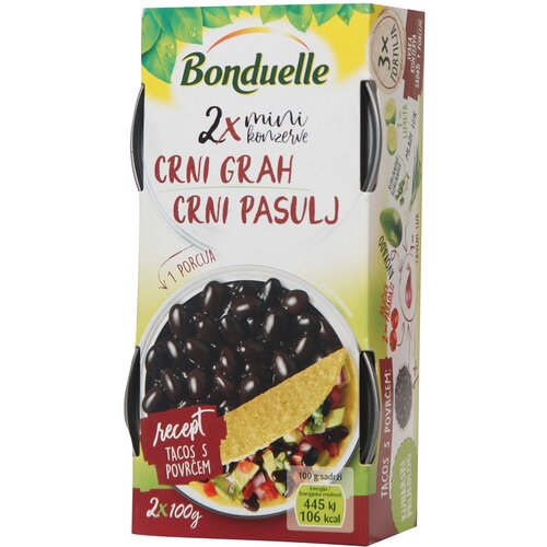 Bonduelle Pasulj crni 2x100g Cene