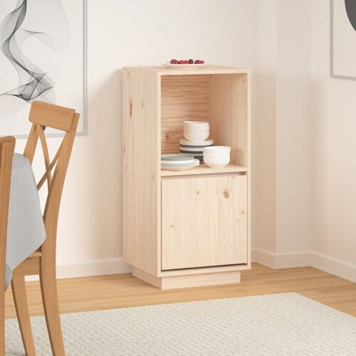 The Living Store Komoda 38x35x80 cm trdna borovina - Komoda, (21663659) Slike