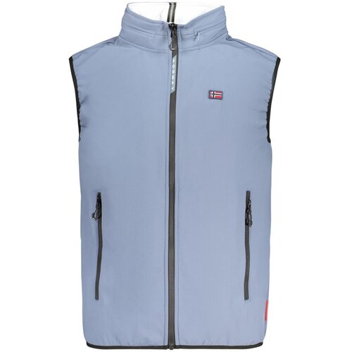 Norway 1963 mu&amp;scaron;ki softshell prsluk s kapuljačom svijetloplava Slike