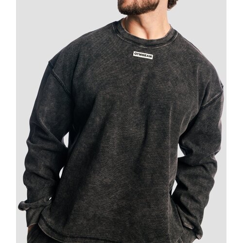 GymBeam Dukserica Aura Washed Black XXXL Slike