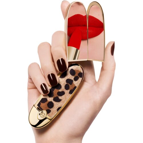 Guerlain Rouge G Double Mirror Jewel Case futrola za ruž sa zrcalom Le Fauve 1 kom Slike