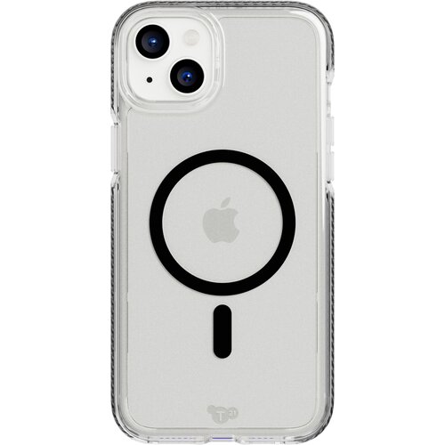 Tech 21 Tech21 EvoCrystal Case MagSafe for iPhone 15 Plus Black Slike