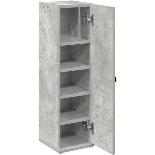 VidaXL Kupaonski ormarić s držačem za role boja betona 20,5x22x72 cm Slike