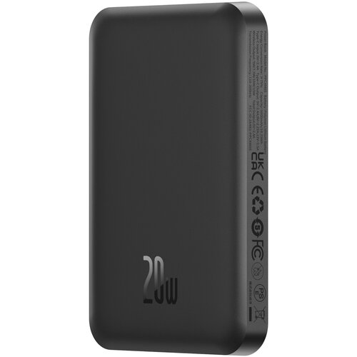 Baseus Mini power bank 5000mAh 20W + USB-C kabel 20V / 3A črn, (21533851) Cene