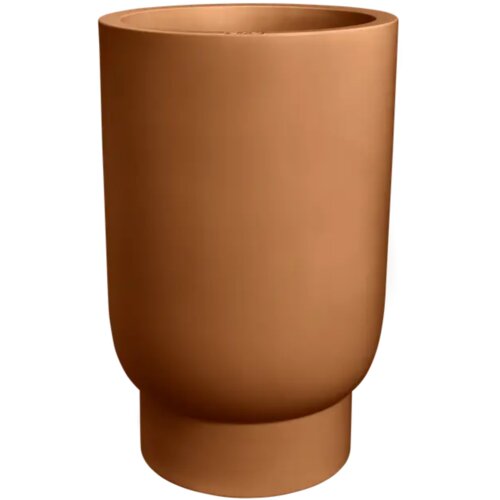 ELHO Cvetlični lonec amber grail, visok 47 cm - karamelna Cene