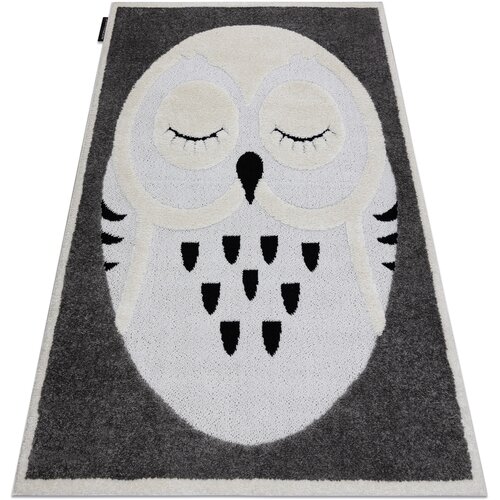 RugsX Preproge Otroška talna obloga JOY Owl sova, za 140x190 cm Siva Cene