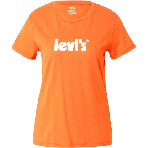 Levi's Majica 'The Perfect Tee' narančasta / bijela