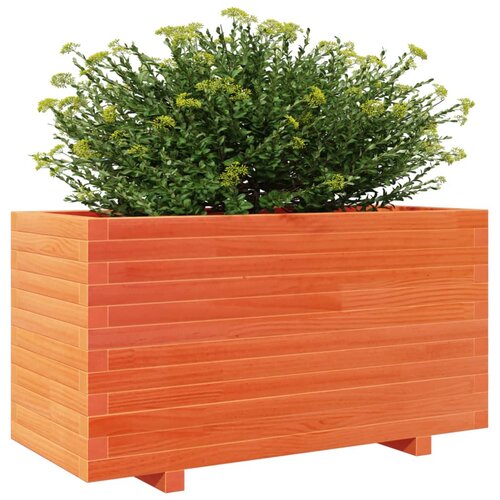  Vrtna sadilica vo&amp;scaron;tano smeđe boje 90x40x49,5 cm od borovine Slike