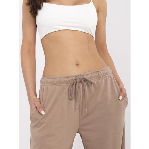 RELEVANCE Sweatpants-RV-DR-A590.08-dark beige Cene