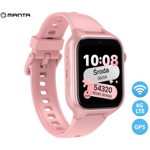  Otro&scaron;ka pametna ura Manta Stelio Junior 4G - roza Cene