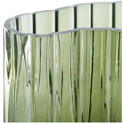 House Nordic Zelena staklena vaza (visina 26,5 cm) &amp;ndash; Slike