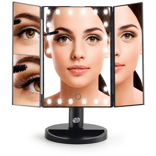 Rio 24LED Touch Dimmable Make-up Mirror kozmetičko ogledalce s LED pozadinskim osvjetljenjem 1 kom Slike