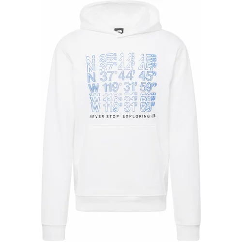 The North Face Sweater majica plava / siva / crna / bijela