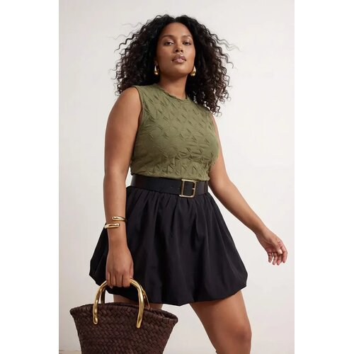 Trendyol ženska bluza Tbbss26Af00096, kaki Cene