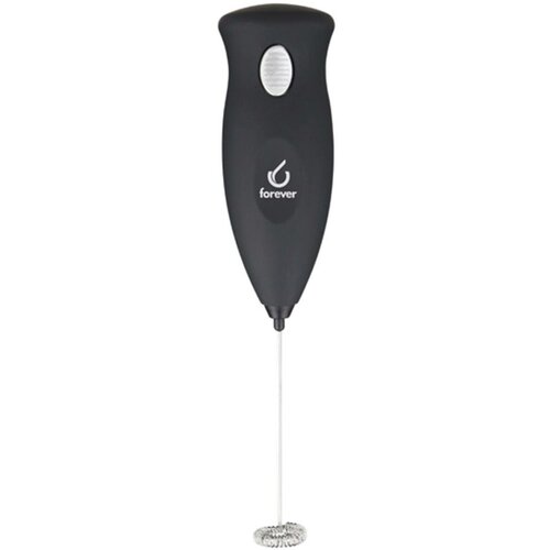 Forever Baterijski penilec mleka / črn / inox, pvc, (5000200034) Slike