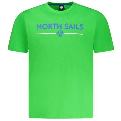 North Sails mu&amp;Scaron;ka majica 996027000/ zelena Slike