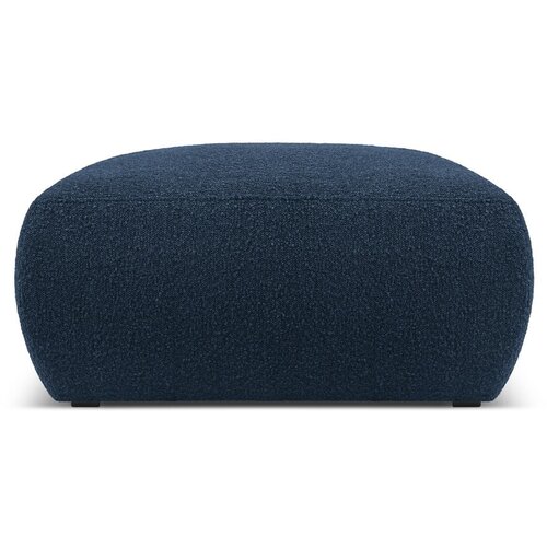 Micadoni Home Temno moder tabure iz tkanine bouclé Molino – Cene