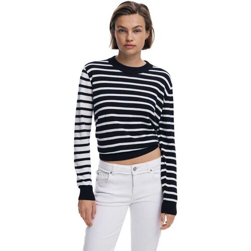 Desigual prugasti ženski džemper Slike