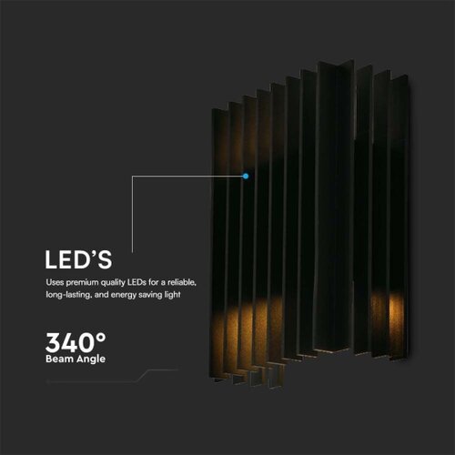  LED spolja&amp;scaron;nje zidno svetlo 2xLED/6W/230V IP65 3000K Slike