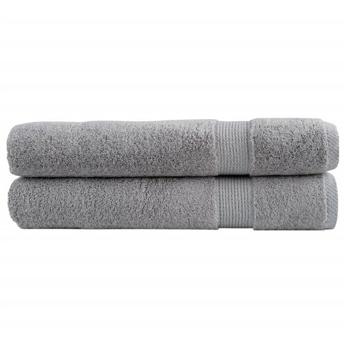 Furnova Premium brisače SOLUND 2 kosa siva 100x200 cm 600 g/m2, (21916437) Cene